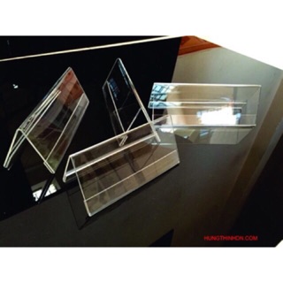 Combo 5 Biển chức danh chữ A, mica 6x20 cm loại đẹp