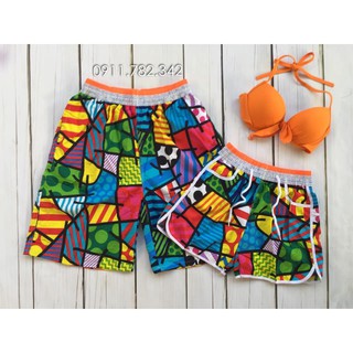 Đồ đôi bikini đôi cam nhiều màu cực nổi