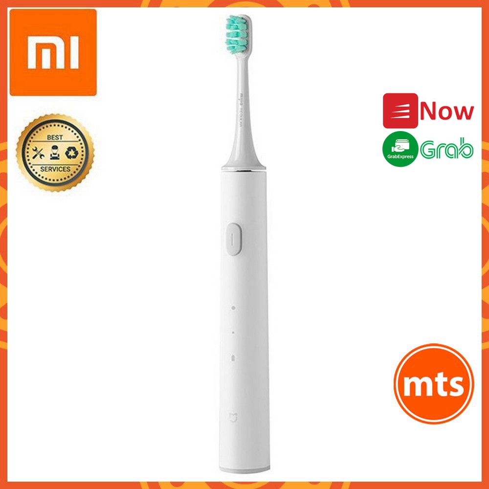 Bàn chải điện Xiaomi Mijia T300 MES602 &amp; Đầu Bàn Chải Đánh Răng Mijia T300 - Minh Tín Shop