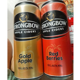Nước táo lên men Strongbow dạng lon 330ml