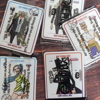 Thẻ an toàn bộ cơ bản - toonies one piece boom