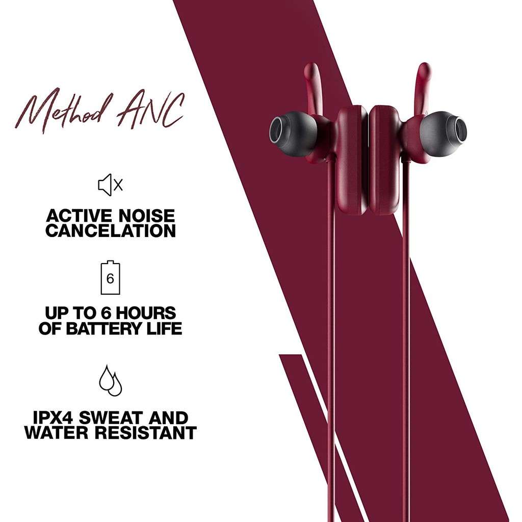 Tai nghe Skullcandy Method ANC Wireless inear tích hợp công nghệ khử tiếng ồn chủ động ANC