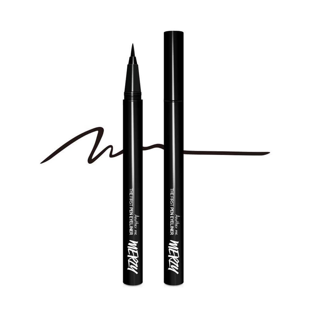 Bút Kẻ Mắt Lâu Trôi Merzy Another Me The First Pen Eyeliner #P1.Oreo - Đen Cá Tính