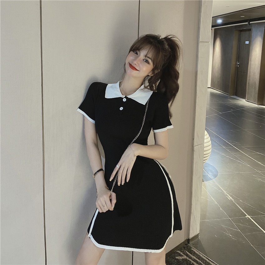 Đầm Tay Ngắn Dáng Ôm Thời Trang Mùa Hè Phong Cách Mới