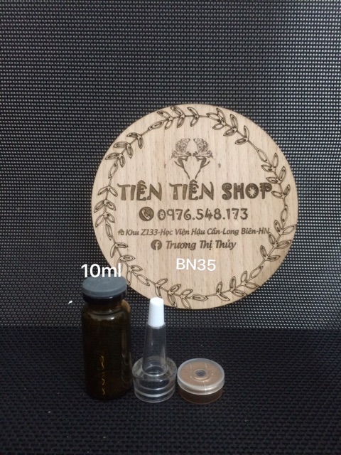 Chai thuỷ tinh bicilin nâu 5ml, 8ml, 10ml