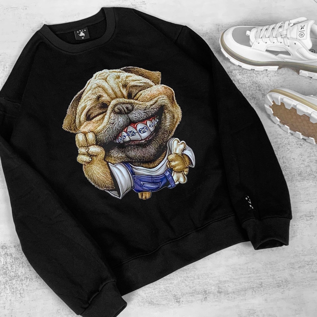 Áo Sweater, áo nỉ dài tay Unisex + Tặng 1 áo thun Unisex trị giá 79k [AP0021]
