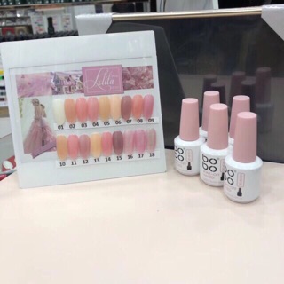 Sơn gel thạch bobo màu đẹp siêu mướt
