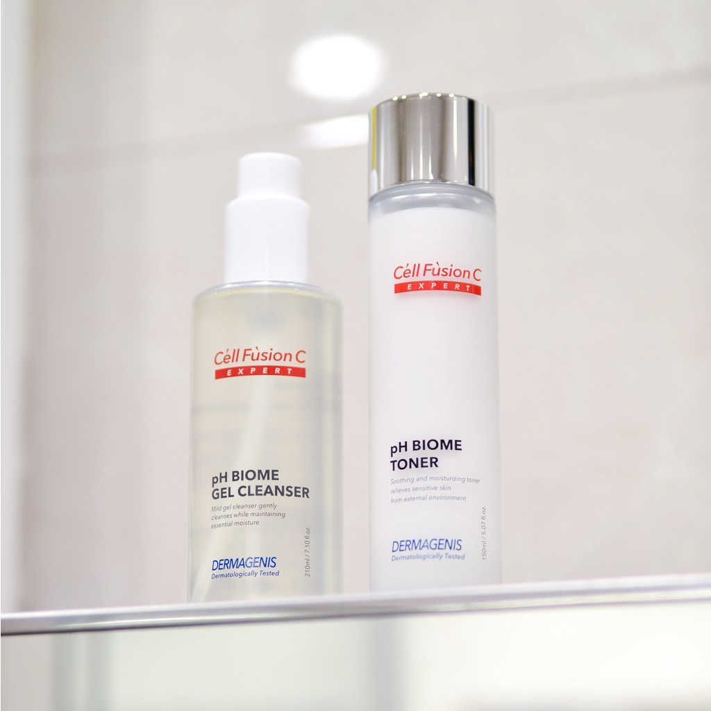 Toner Cấp Ẩm, Tăng Cường Hàng Rào Bảo Vệ Da - Cell Fusion C Expert Dermagenis pH Biome Toner 150ml