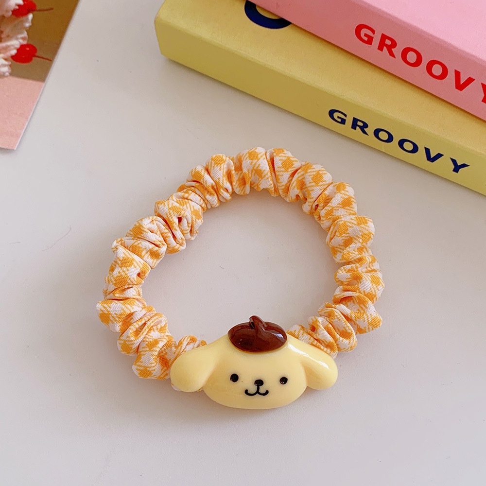 Dây Cột Tóc In Họa Tiết Hoạt Hình Dễ Thương Thời Trang Cho Bé Gái