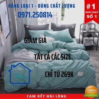 Bộ Chăn Ga Cotton TC Chăn ga gối nệm Haan nhập khẩu