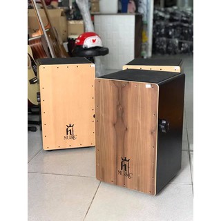 Trống cajon HT music có tay chỉnh snare