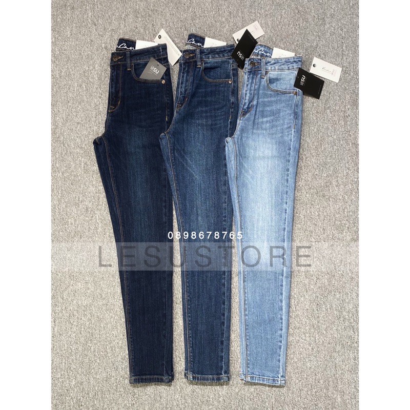 ẢNH TỰ CHỤP Quần Jeans Skinny trơn 88cm