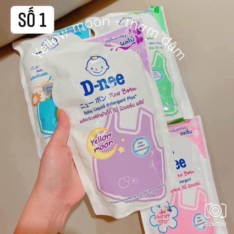 Nước giặt xả DNEE loại 600ml đủ màu hàng chuẩn