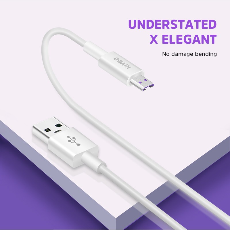 Kivee CT318 Cáp sạc nhanh Micro-USB dòng điện 5A chất lượng cao
