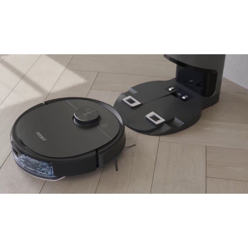 Robot lau nhà tự đổ rác Deebot Ecovacs T8 Plus