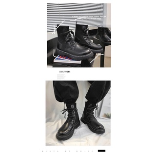 Giày Boot Nam Thời Trang Retro