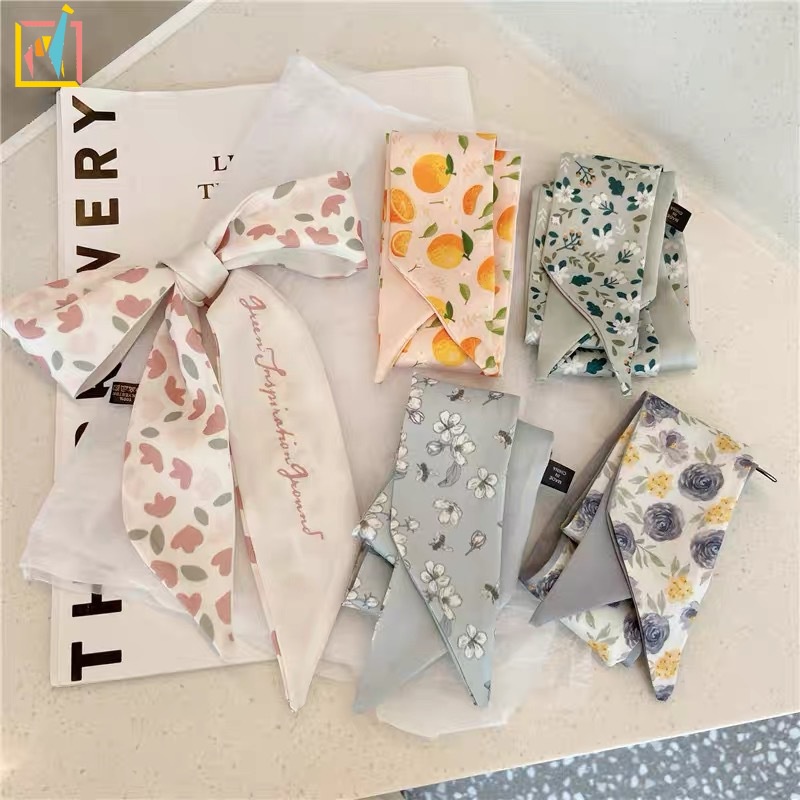 【HÀNG MỚI VỀ】 Băng đô Lụa Cổ điển Pháp Băng đô Thắt Nơ Băng đô đa Năng Của Phụ Nữ Hàn Quốc ZOE