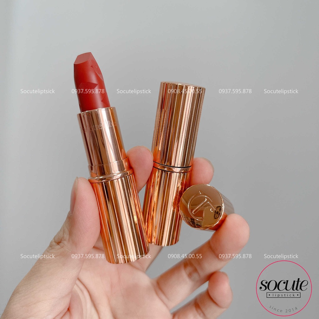 Son Charlotte Tilbury Mrs Kisses - Trà Sữa Đào & First Dance & Super You & Walk Of No Shame & Pillow Talk Medium