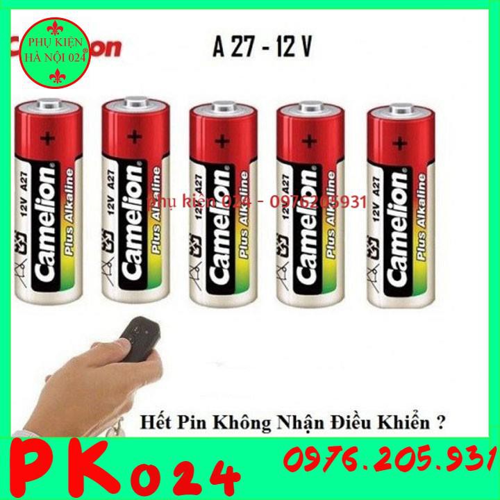 Bộ 5 Viên Pin 12V A27 Camelion Cho Remore, Cửa Cuốn