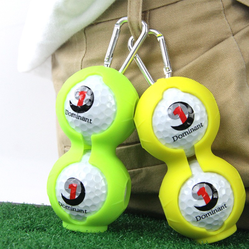 Vỏ bọc silicon mềm bảo vệ bóng golf kèm móc treo tiện dụng