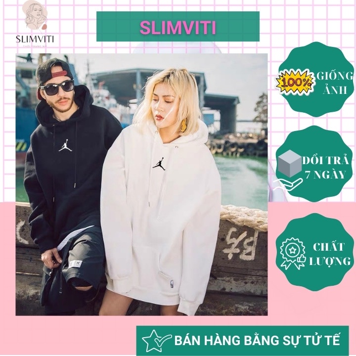 Áo hoodie Jordan form rộng đôi nam nữ unisex SLIMVITI V50 | BigBuy360 - bigbuy360.vn