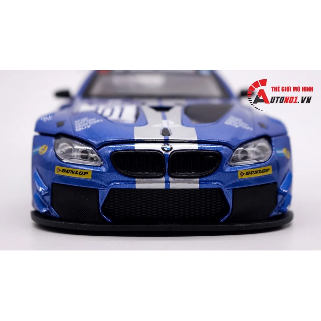 MÔ HÌNH XE Ô TÔ BMW M6 DTM BLUE 1:24 MSZ 1885