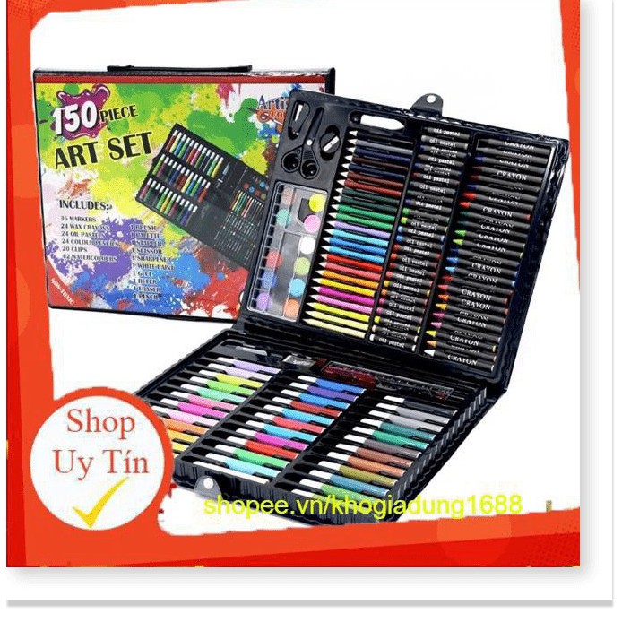 Bộ Tô Màu 150 Chi Tiết Cho Bé Thỏa Sức Sáng Tạo