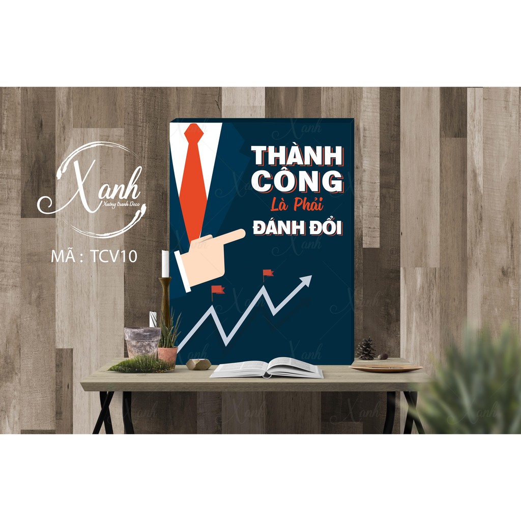 TRANH CAVAS ĐỘNG LỰC - THƯỞNG NGAY CUỐI THÁNG