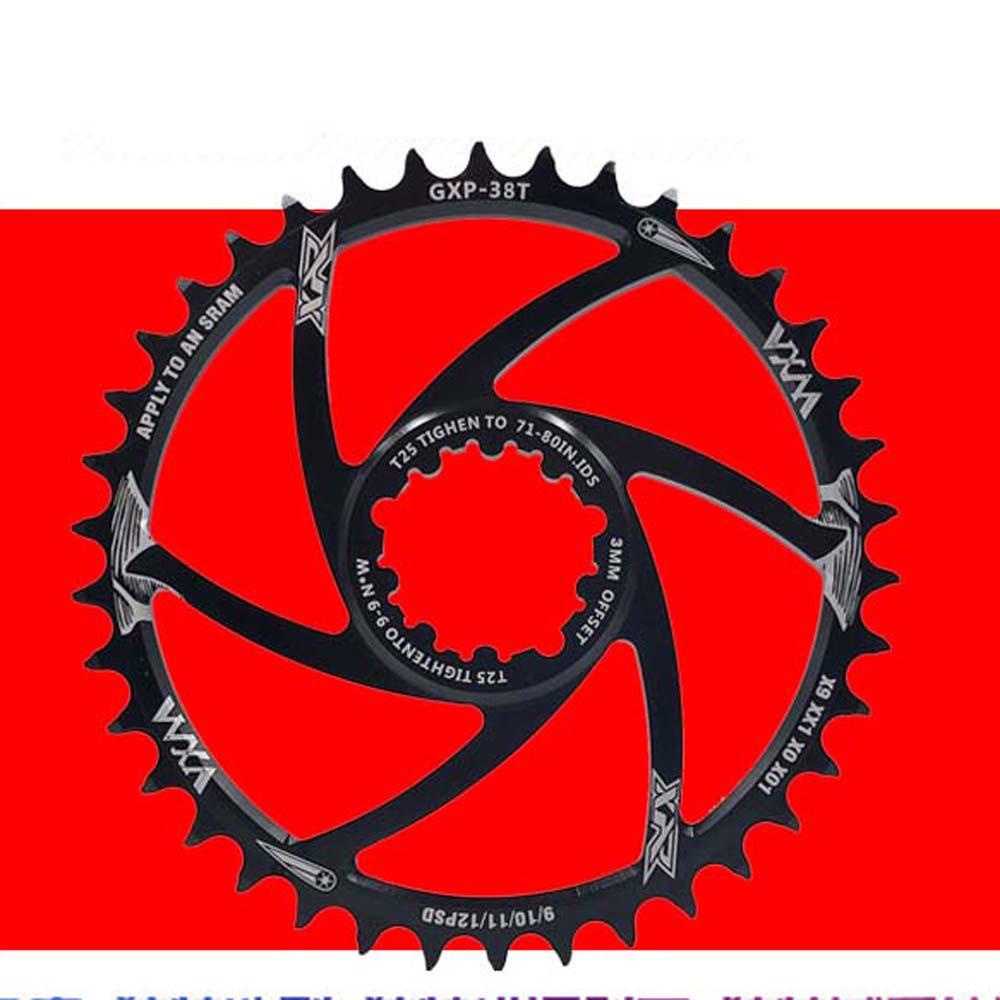 Đĩa Líp Xe Đạp Siêu Nhẹ Bằng Hợp Kim Nhôm 30 / 32 / 34 / 36 / 38 / 40T