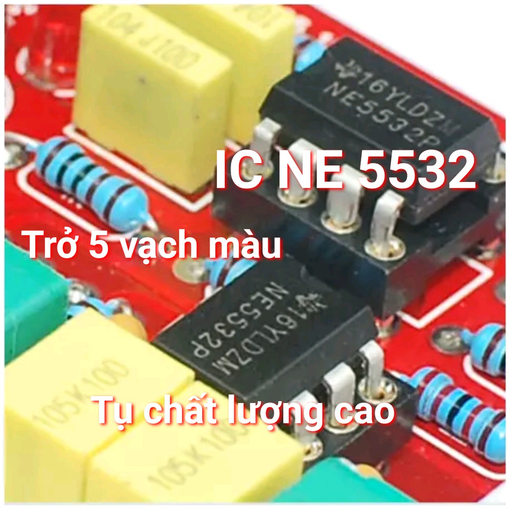 Combo Mạch điều chỉnh âm thanh  đầu vào Treble Mid Bass tiệm cận Hi-end chất lượng cao hàng đầu