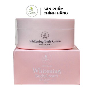 Kem dưỡng da body Mini Garden Whitening Body Cream SPF 25 PA ++ dưỡng trắng hồng
