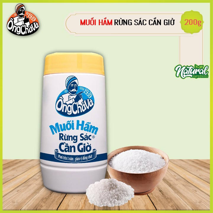 Muối Hầm Rừng Sác Cần Giờ 200gram Ông Chà Và