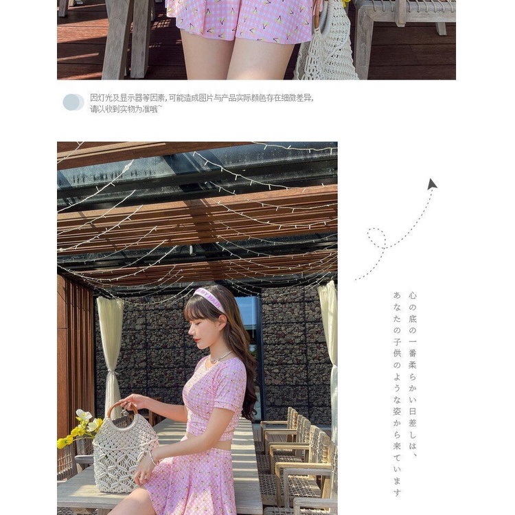 Bộ Đồ Bơi Phong Cách Mori Đơn Giản Che Phủ Chống Chói Dành Cho Nữ Sinh