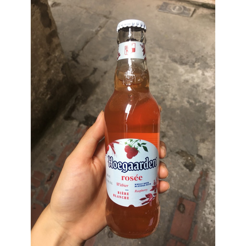 [Nowship hoặc grabship] BIA HOEGAARDEN ROSÉE THÙNG 24 CHAI X 250