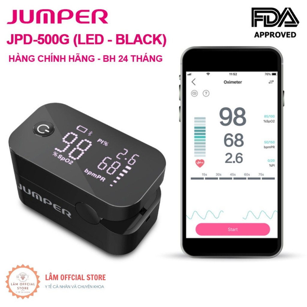 MÁY JUMPER JPD -500G LED kết nối Bluetooth hàng chính hãng của USA GERMANY bảo hành 24 tháng