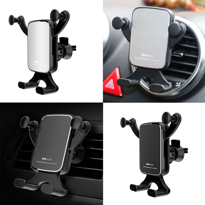 HAHA*Hands-free Stand Holder Air Vent Car Phone Mount for Cellphones