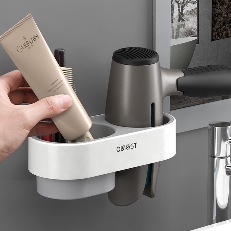 Giá Đỡ Máy Sấy Tóc Gắn Tường Tiện Dụng Cho Phòng Tắm