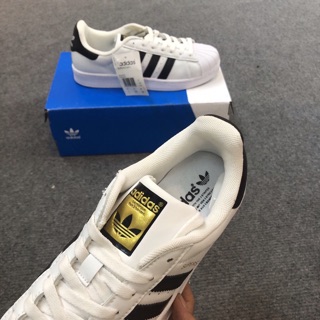 [ Free ship] 🌟   Giày thể thao sneaker SUPERSTAR trắng 🌟( full box)