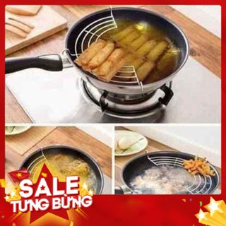 VỈ GÁC CHẢO RÁN INOX