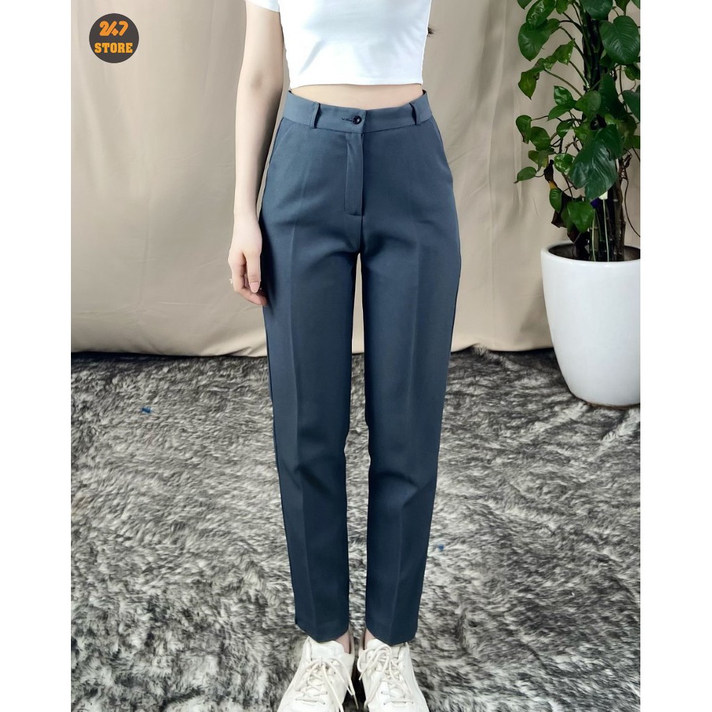 Quần tây nữ baggy công sở M04 247STORE (4 màu)