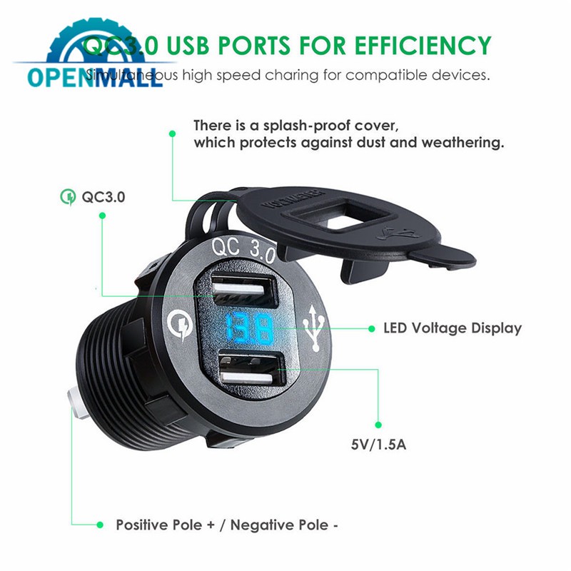 Bộ sạc USB cho các phương tiện giao thông tiện dụng