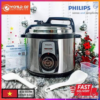 Nồi áp suất điện Philips HD2103 5 lít (núm điều chỉnh tiếng việt)