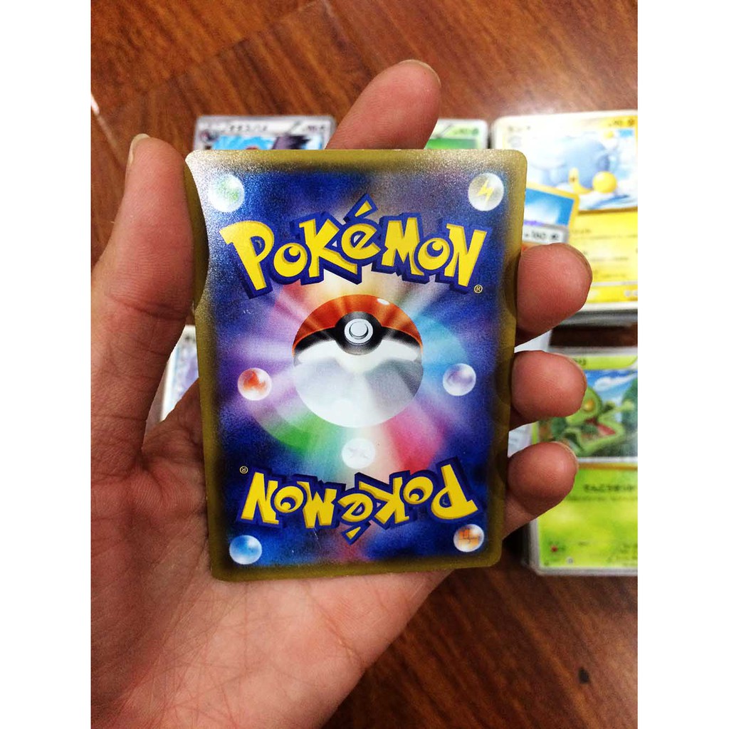 1 Bộ Thẻ Bài Pokemon Chính Hãng Từ Nhật, Nhiều Mẫu Hiếm, Giá Rẻ Tặng Kèm Hộp Đựng Quà Sang Trọng