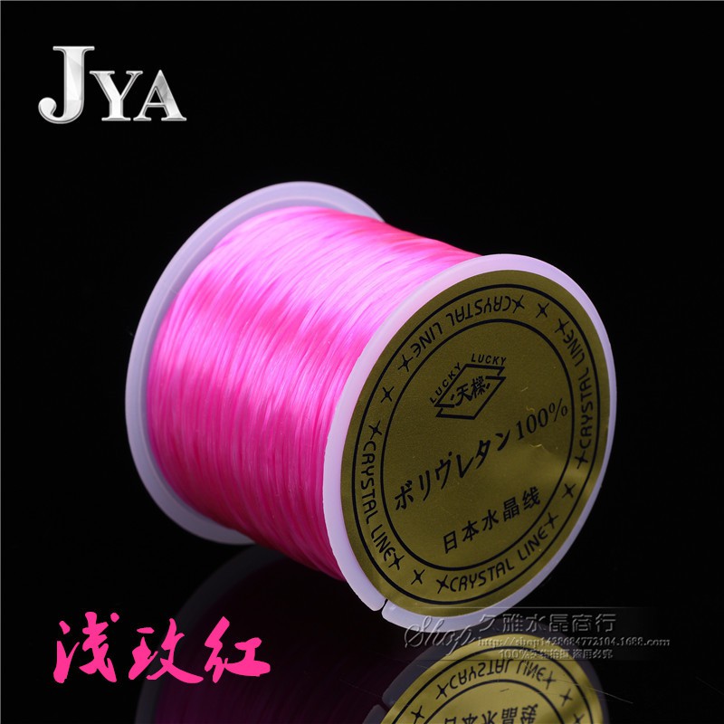 Cuộn 50m Dây Co Giãn Xỏ Hạt Làm Vòng Tay Thủ Công