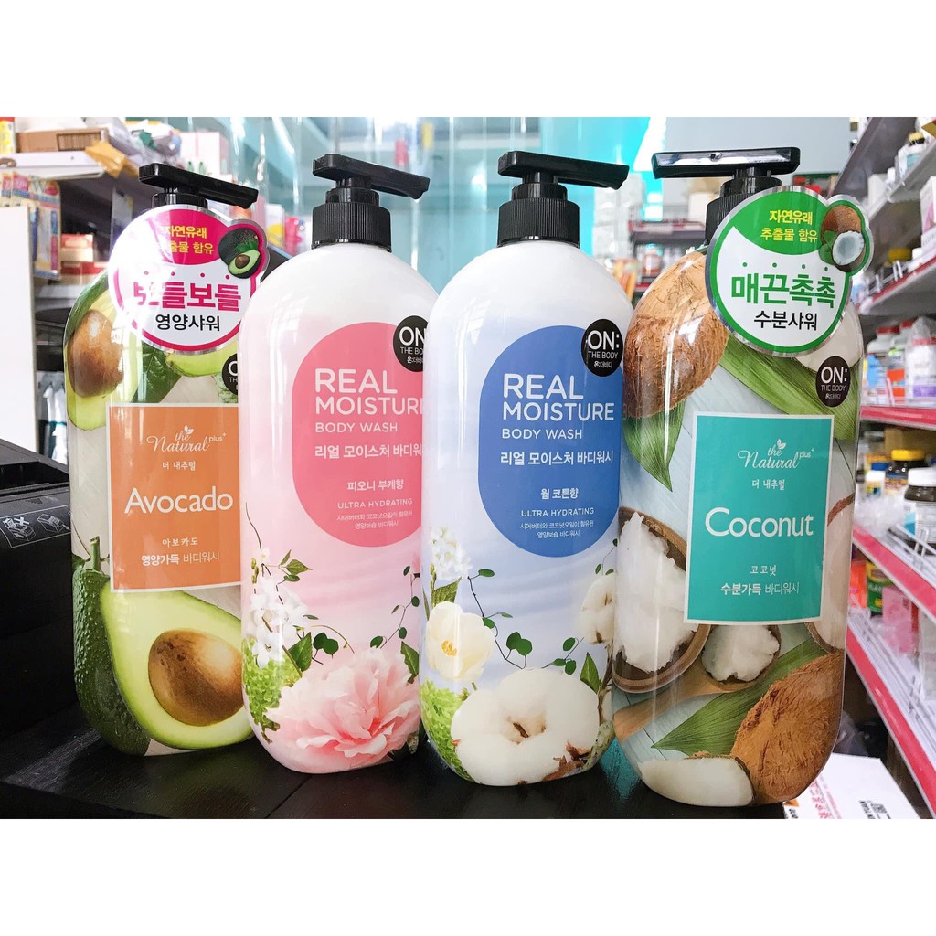 Sữa tắm nước hoa on the body Hàn Quốc