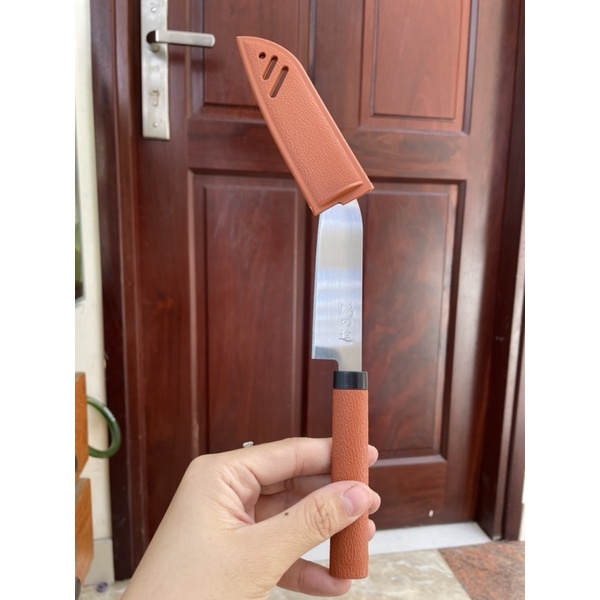 Dao gọt trái cây có nắp đậy an toàn