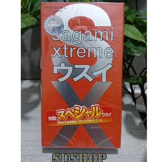 Bao cao su Sagami Xtreme super thin siêu mỏng Nhật Bản (10c)