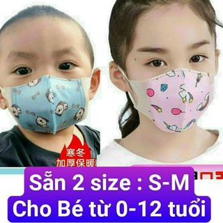 Khẩu trang trẻ em 3D hàng đẹp cho bé từ 0-12t ôm khít khuôn mặt bé-giadungsieure