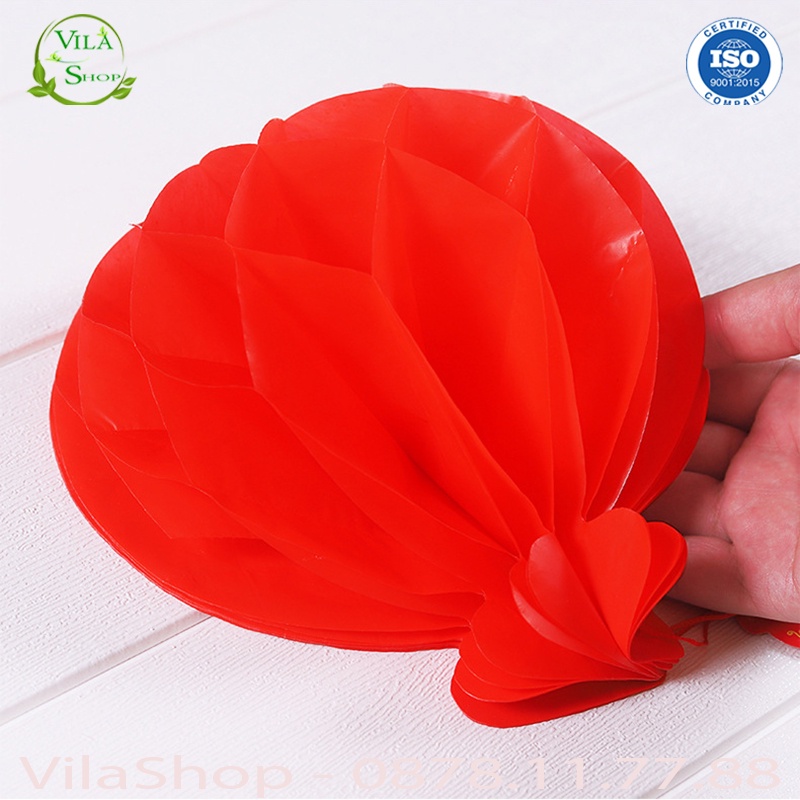 Đèn Lồng Đỏ, Lồng Đèn Chữ Phúc Chất Liệu Ninong Chịu Nắng Mưa Trang Trí Nhà Cửa Đường Phố Lễ Hội