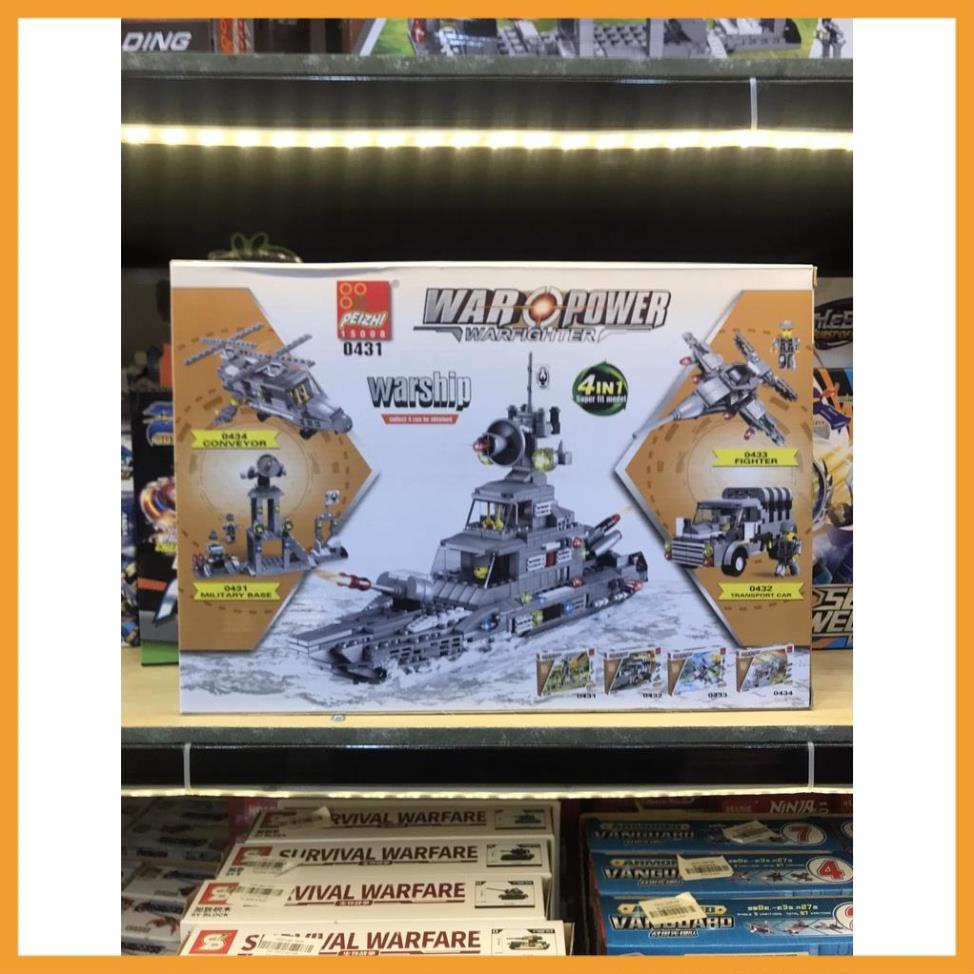 Bộ đồ chơi lắp ráp tường thành